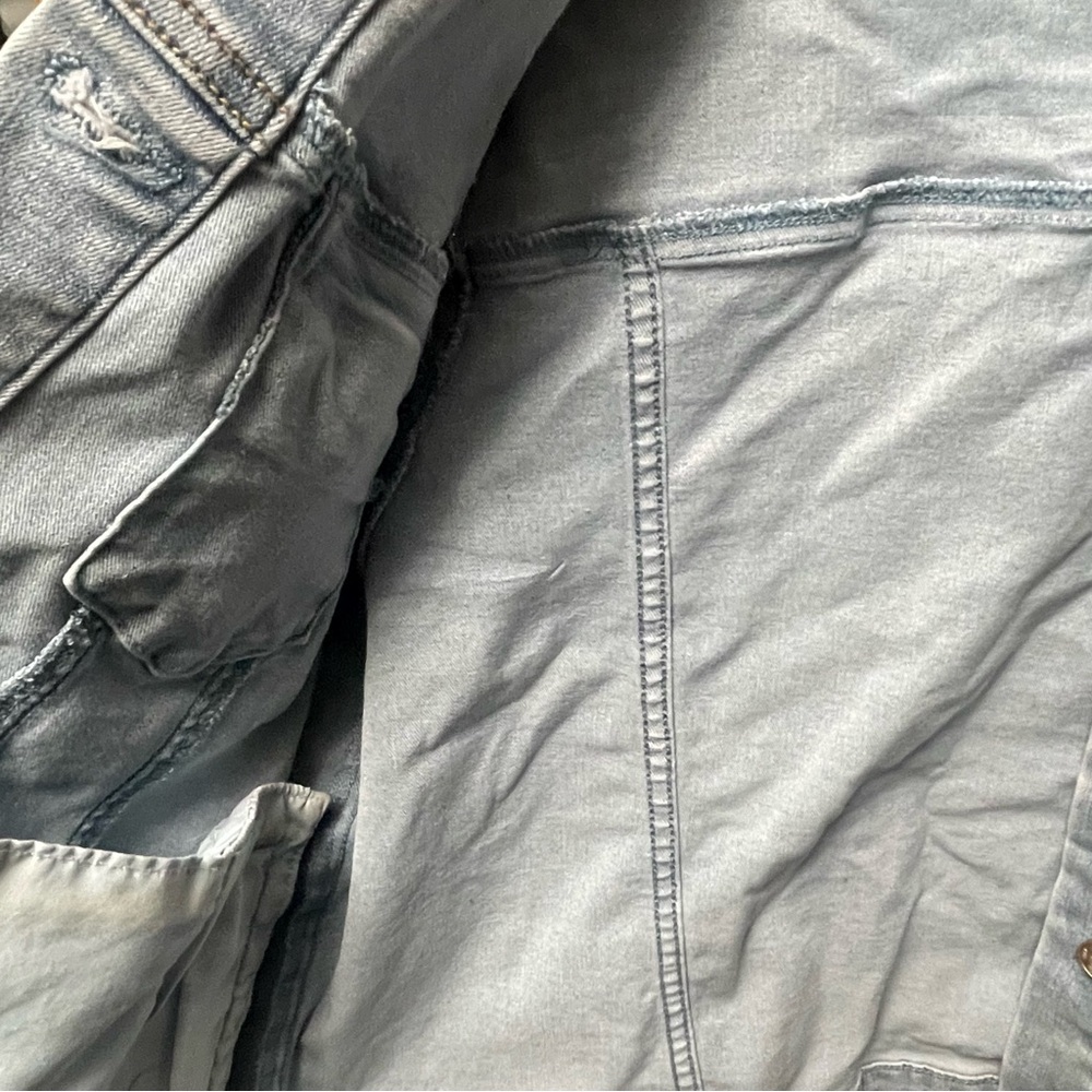 Seven7 Women's Light Blue Denim Jacket XL - Picture 4 of 7
